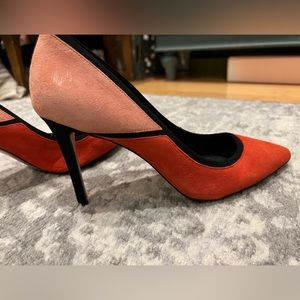 Aldo color block pumps